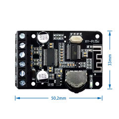 XY-P15W 2X15 WATT BLUETOOTH STEREO AMFİ MODÜLÜ AMPLİFİKATÖR DEVRESİ 50X33MM (SKT-95)