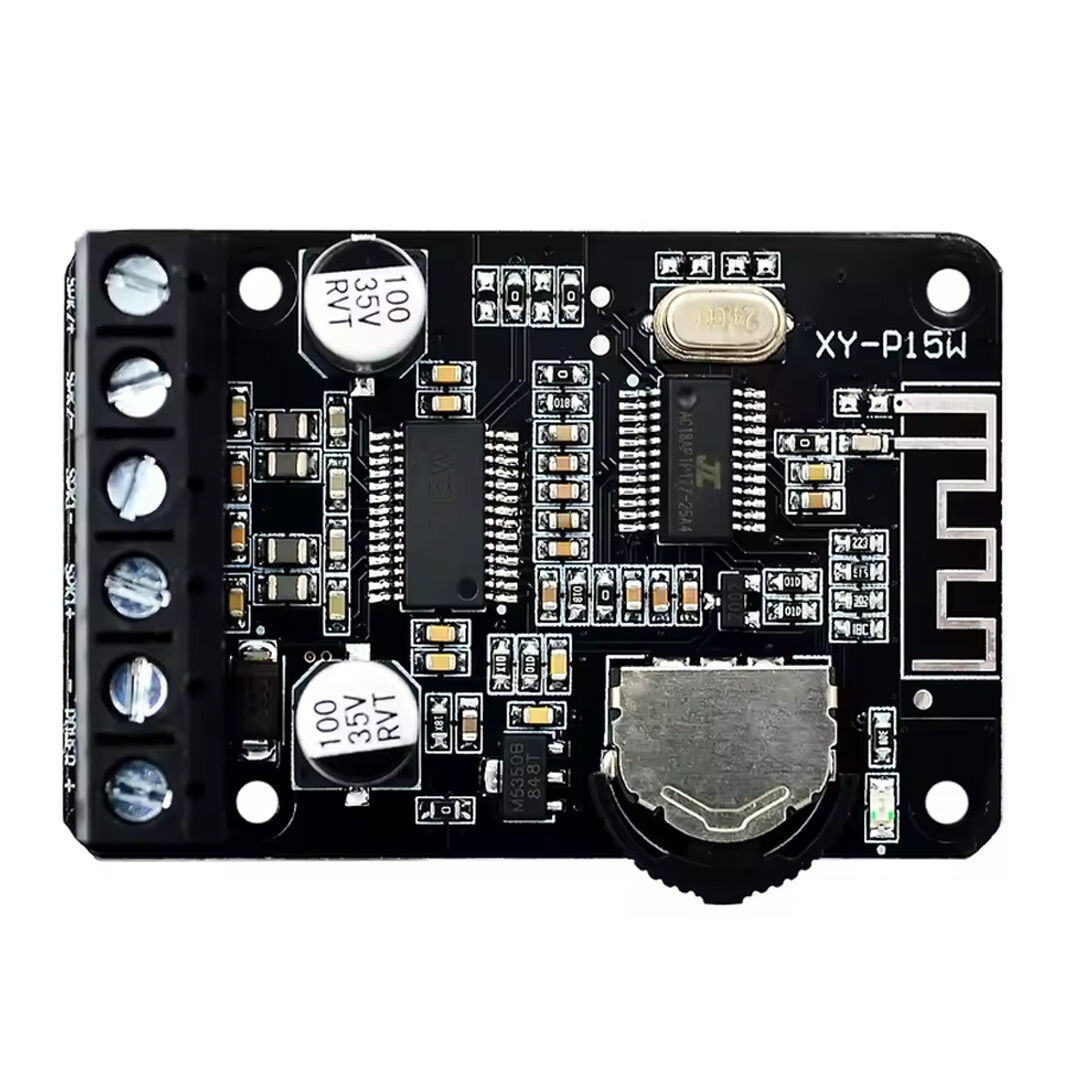 XY-P15W 2X15 WATT BLUETOOTH STEREO AMFİ MODÜLÜ AMPLİFİKATÖR DEVRESİ 50X33MM (SKT-95)
