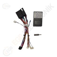 OTO TABLET ÇERÇEVE RENAULT TRAFIC 2001-2010 10.1' SİYAH TAC-369