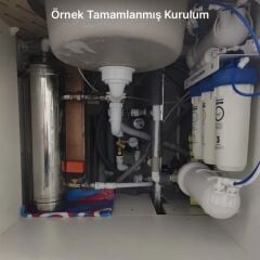 PowerMaster PM-28652 Ana Hat Su Arıtma Sistemi 3.000 L/Saat Paslanmaz Çelik Gövdeli Yıkanabilir UF-PVDF Filtreli