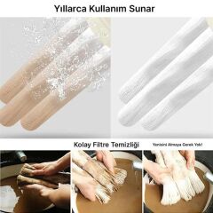 PowerMaster PM-28652 Ana Hat Su Arıtma Sistemi 3.000 L/Saat Paslanmaz Çelik Gövdeli Yıkanabilir UF-PVDF Filtreli