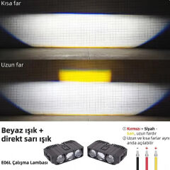 PM-37848 12V OFF-ROAD VE MOTOSIKLET LED AYDINLATMA