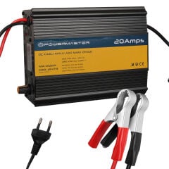 POWERMASTER MA-1220A 12 VOLT - 20 AMPER AKILLI KURU - ASİT - JEL AKÜ ŞARJ CİHAZI