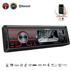 HARWARD HR-MX654 Oto Teyp 4X50 Watt Bluetooth Mobil Aplikasyon 2xUsb Sd Fm Aux