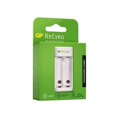 GP E211 AA 2'Lİ USB PİL ŞARJ CİHAZI (PİLSİZ)(GPE211-2MTBB1)