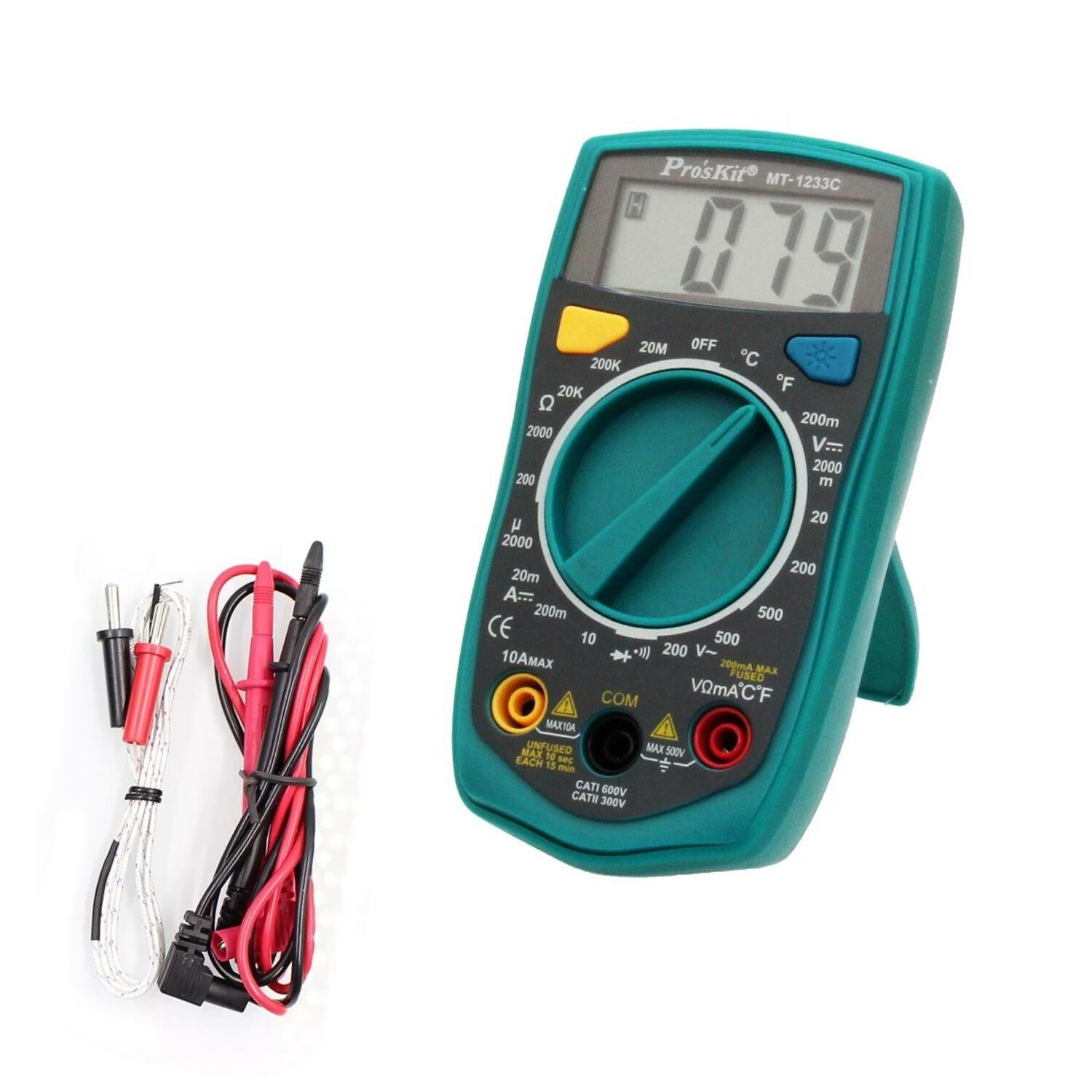 PROSKİT MT-1233C Multimetre Ölçü Aleti Dijital