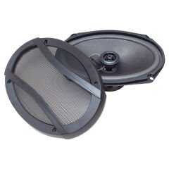 LEONE HR-6925TW 900 WATT 6X9 KAPAKLI OVAL PLASTİK ÇERÇEVELİ OTO HOPARLÖR (ÇİFTLİ TAKIM FİYAT)