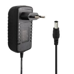 Weko WK-24327 12 Volt - 2.5 Amper 5.5*2.5 Uçlu Yerli Üretim Plastik Kasa Priz Tipi Adaptör